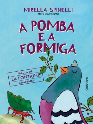 cover image of A pomba e a formiga